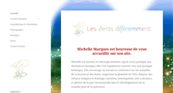 Desktop Screenshot of lesdentsdifferemment.com