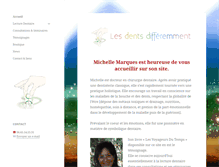 Tablet Screenshot of lesdentsdifferemment.com